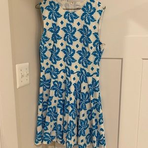 Diane Von Furstenberg Jeannie Fit and Flare Sz 10